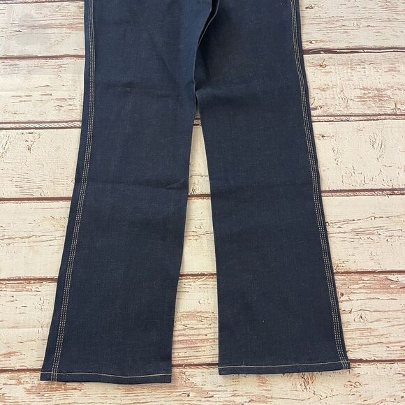 Vintage 70s Sears Action Blues‎ Flex Jeans Denim Women's 12 Petite Inseam 32" - Picture 14 of 16